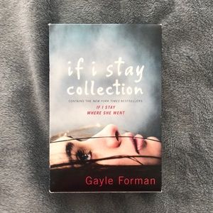 “If I stay” & “Where she went” book duo.